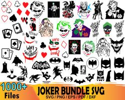 1000 Joker Bundle Svg, Joker Svg, Harley Quinn Svg