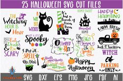 25 Halloween SVG Bundle, Halloween Vector, Witch Svg, Witch Shirt SVG, Sarcastic SVG, Funny Mom Svg, Cut Files for Cricu