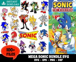 Sonic The Hedgehog Svg Bundle, Sonic Svg, Sonic Characters Svg