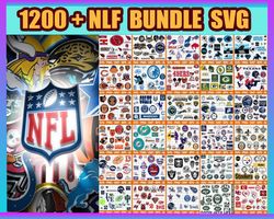1200 Files NFL Team Bundle Svg, Sport Svg, NFL Team Svg