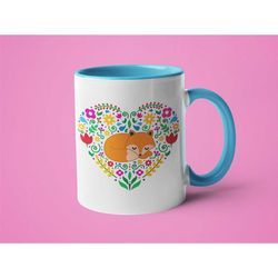 Fox Mug, Cute Fox, Cute Coffee Mug