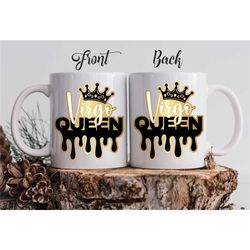 Virgo Queen Mug / Virgo Zodiac Gift / Zodiac Diva Mug / August To September Birthday Mug