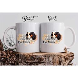 I Love My Cavalier King Charles Custom Mug / Dog Lover Mug / Cavalier King Charles Personalized Dog Mug