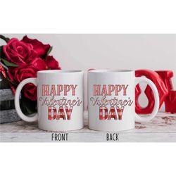 personalized happy valentines day mug / valentines day gift for her