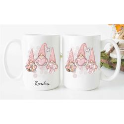 Gnome Love Mug / Personalized Valentine's Day Gift / Loving Valentine's Day Mug For Her