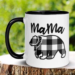 mama bear mug, gift for mom, mom mug, bear mug, 11oz 15 oz mothers day mug, new mom mug, first mom gift, new mom gift, m