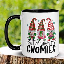 Christmas Gifts, Christmas Mug, Garden Gnome, Christmas Gnomes, Holiday Mug, Merry Christmas Coffee Mug, Gnome Mug, Gnom