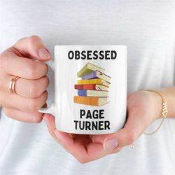 Book Mug, Mug for Book Reader, Reading Mug For Girlfriend, Reading Mug For Boyfriend, Novelty Book Mug, Unique Book Mug,
