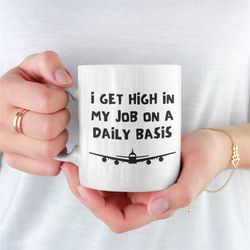 Ideal Pilot Mug. Aviation Mug, Gift For Him, Gift For Her, Birthday Gift, Ideal Gift Pilot, Funny Pilot Mug, Aeroplane M