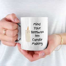 candle mug, beeswax candle mugs, mug for a chandler, unique candle mug, candle mug for girlfriend, candle mug for boyfri