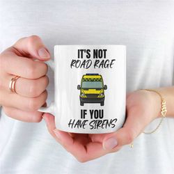 Ambulance Mug, Unique Ambulance Mug, Novelty Ambulance Mug, Funny Ambulance Mug, Ambulance Mug For Girlfriend, Ambulance
