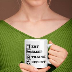 Trains Mug, Trains Gift, Train Mug, Train Gifts, Train Lovers Gift, Train Gifts For Men, Train Lover Mug, Train Coffee M