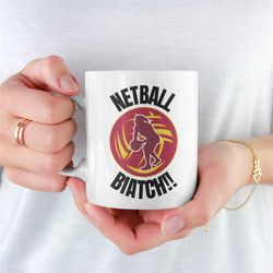 Netball Mug, Funny Netball Mug, Netball, Netball Mug For Girlfriend, Unique Netball Mug, Novelty Mug, Netball Player, Ne
