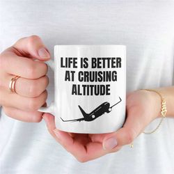 Pilot Mug, Aviation Mug, Pilot Mug For Boyfriend, Unique Pilot Mug, Funny Pilot Mug, Pilot Mug For Girlfriend, Novelty P