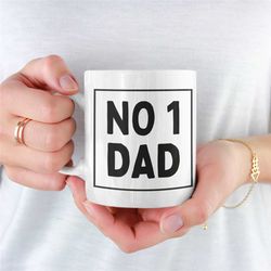 No 1 Mug For Dad, Novelty Dad Mug, Unique Dad Mug, Dads Mug, Present For Dad, Daddy, Mug For Fathers, Daddy Gifts, Fathe