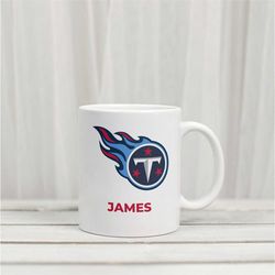 Titans | NFL | Custom Tennessee Titans Mug | Football Lovers | Football Gift | Football | Football Lovers | Super Bowl |