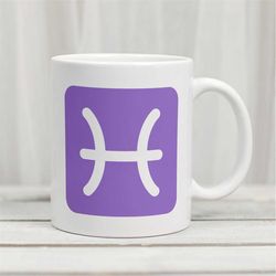 Pisces Zodiac Mug | Zodiac coffee mug | Pisces | Pisces Mug | Pisces Gift | Astrology Mug | Horoscope Mug | Personalized