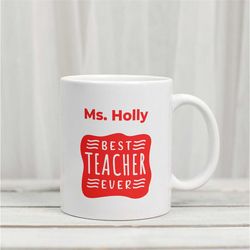 Teacher Mug | Teacher gifts personalized | Gifts for teacher | teacher | teacher Christmas gifts | teacher gifts | best