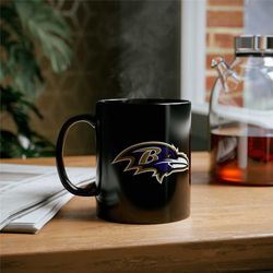 Baltimore Ravens Ceramic Mug NFL Mug Ravens Coffee Cup Baltimore Mug Football Coffee Cup Baltimore Ravens Mug Football G
