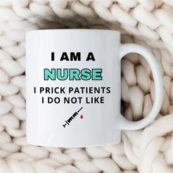 rn hospital mug, registered nurse gift, mug for medical assistant, nursing school graduation gift, midwife, funny cowork