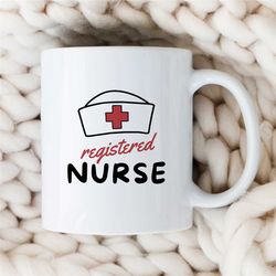 Nursing School Graduation Gift, Registered Nurse Gift, Mug for Medical Assistant, RN Hospital Mug, midwife, Funny Cowork