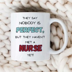 Mug for registered nurses, Funny Hospital Quote, Medical Assistant Gift, Cup for Nursing School Grads, Sarcastic Coworke