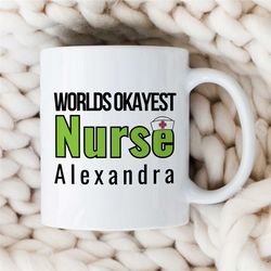 Customizable Mug For Registered Nurses, Personalized Gift for Medical Assistants, Custom Nursing School Grad Gift, Uniqu