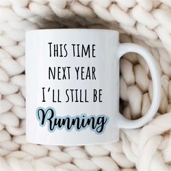 Strava mug, Funny Running Gift, Runner Dad fathers day Gift, Coworker Birthday Present, Gift For Auntie, Running PR Gift