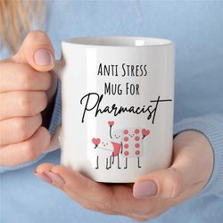 Gift for Pharmaceutists, Funny Mug with Pharma Quote, Cup for Medical Technician, Pill Roller, Coworker Gift, Mom/Dad, u