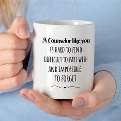 Empowering Counselor Mug, Gift for Therapist, Family Therapy Appreciation, BCBA, CBT Birthday, ABA Work, Men/Women, Posi