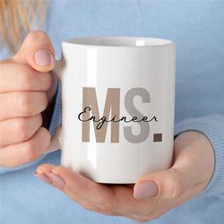 Unique Present for Chemical Engineer, Custom Mug for Engineers, Personalized Electrical Engineering Gift, Biomedical, St