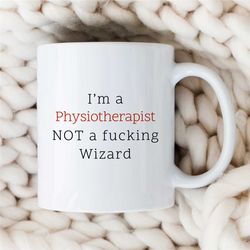 Physio Mug, Funny Gift for Physiotherapists, Physician Cup, Rehabilitation Thank you Gift, Occupational Therapy, Birthda