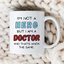 Funny Medicine Cup, Mug for Emergency Physician, Thank you gift for Family Doctor, Podiatrist, Radiologist Graduation, D