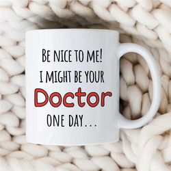 Funny Hospital Mug, Medical School Graduation Gift, Cup for General Physicians, Dr. Appreciation, Medicine Present, Inte