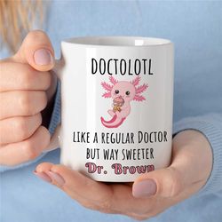 Personalized Hospital Gift, Custom Mug for Physicians, Unique Family Doctor Birthday Present, GP, Podiatry Thank you, Em