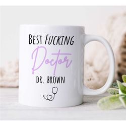 Unique GYN Cup, Personalized General Physician Gift, Custom Doctor Mug, medical Intern, Med Grad Present, Student, cardi