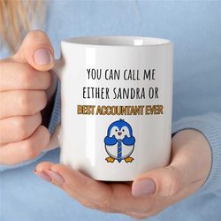 Personalized Mug for Accountants, Custom Graduation Gift for CPA, Humorous Anniversary Mug, Office Mug, Financial Guru,
