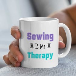 Perfect gift for quilt lover, Sewing cup for women, Seamstess Thank you gift, Mom Appreciation Gift, Birthday Present fo