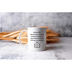 unique chef cup, mug for chef, cute cooking mug present, chef friend, dads kitchen, cook gifts for him/her, chef gifts,