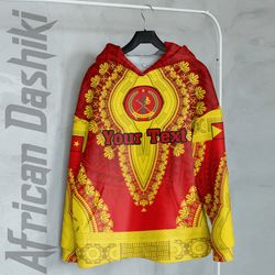 Tigray - Red Version - Ethiopia National Regional States Hoodie Vintage African Dashiki, African Hoodie For Men Women