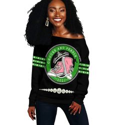 K.H Pearls 2021 Pink And Green Women Off Shoulder, African Women Off Shoulder For Women