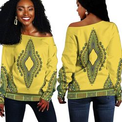 africa neck dashiki - off shoulder sweaters, african women off shoulder for women