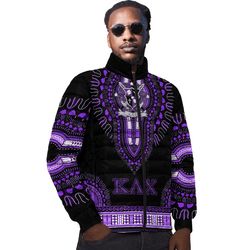 KLC Dashiki Padded Jackets, African Padded Jacket For Men Women