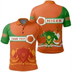 Custom Niger Polo Shirt Pentagon Style, African Polo Shirt For Men Women