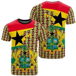 Kente Kwanzaa Holiday Tee - Gash Style, African T-shirt For Men Women