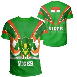 Niger T-Shirt Tusk Style, African T-shirt For Men Women
