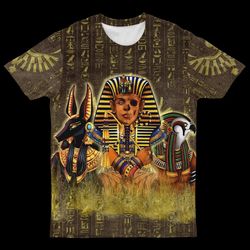 Pharaoh & Gods T-shirt, African T-shirt For Men Women