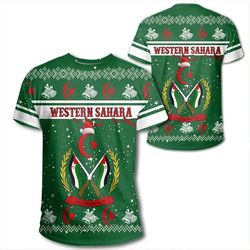 Western Sahara T-Shirt Christmas, African T-shirt For Men Women