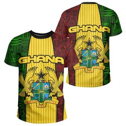 Ghana Coat Of Arms T-Shirt, African T-shirt For Men Women