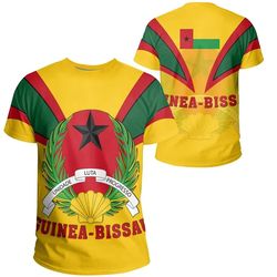 Guinea-Bissau T-Shirt Tusk Style, African T-shirt For Men Women